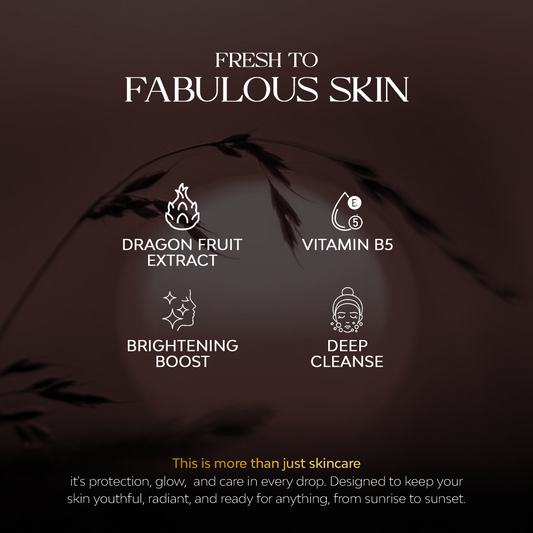 Dragon Fruit + Vit B5 Exfoliating Face Scrub