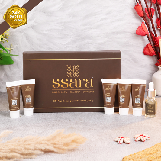 Ssara 24K Age Defying Elixir Facial Kit