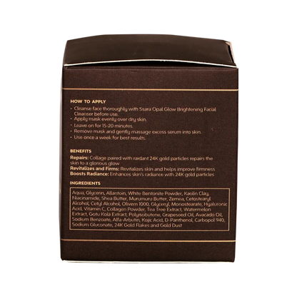 24K Radiance Boost Collagen Face Mask