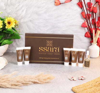 Ssara 24K Age Defying Elixir Facial Kit
